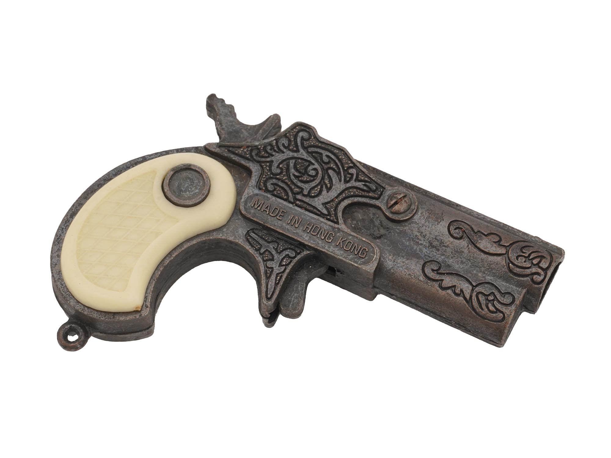 MID CENTURY DERRINGER TUCK AWAY PISTOL WITH CAPS PIC-3